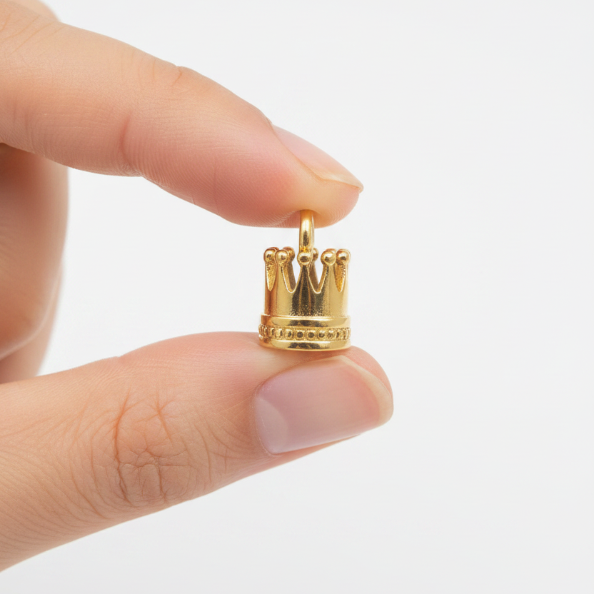 Crown Charm - Hand Hold