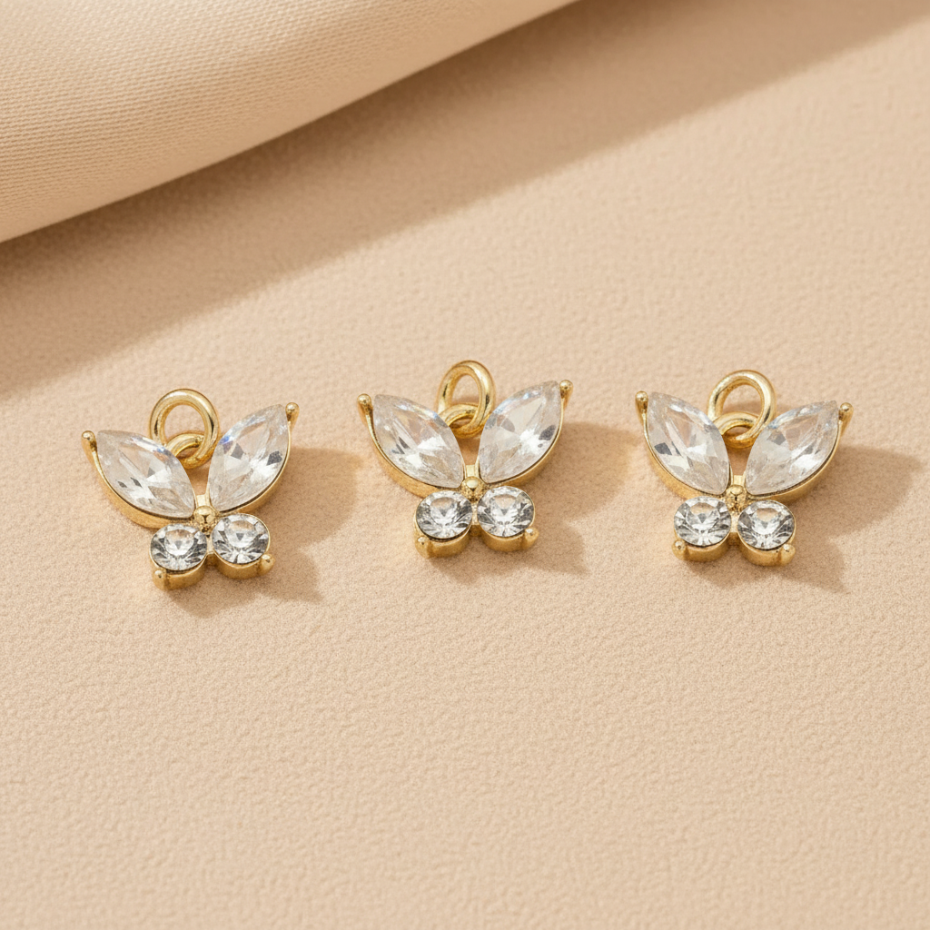 Crystal Butterfly - Flat Lay
