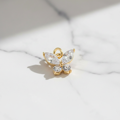 Crystal Butterfly - Marble