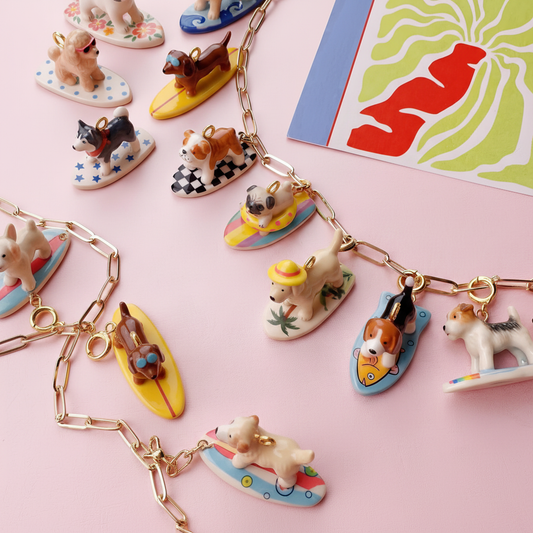Dachshund Charm - Pink Lifestyle