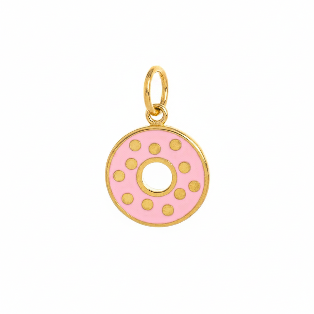 Donut Charm - Angle View