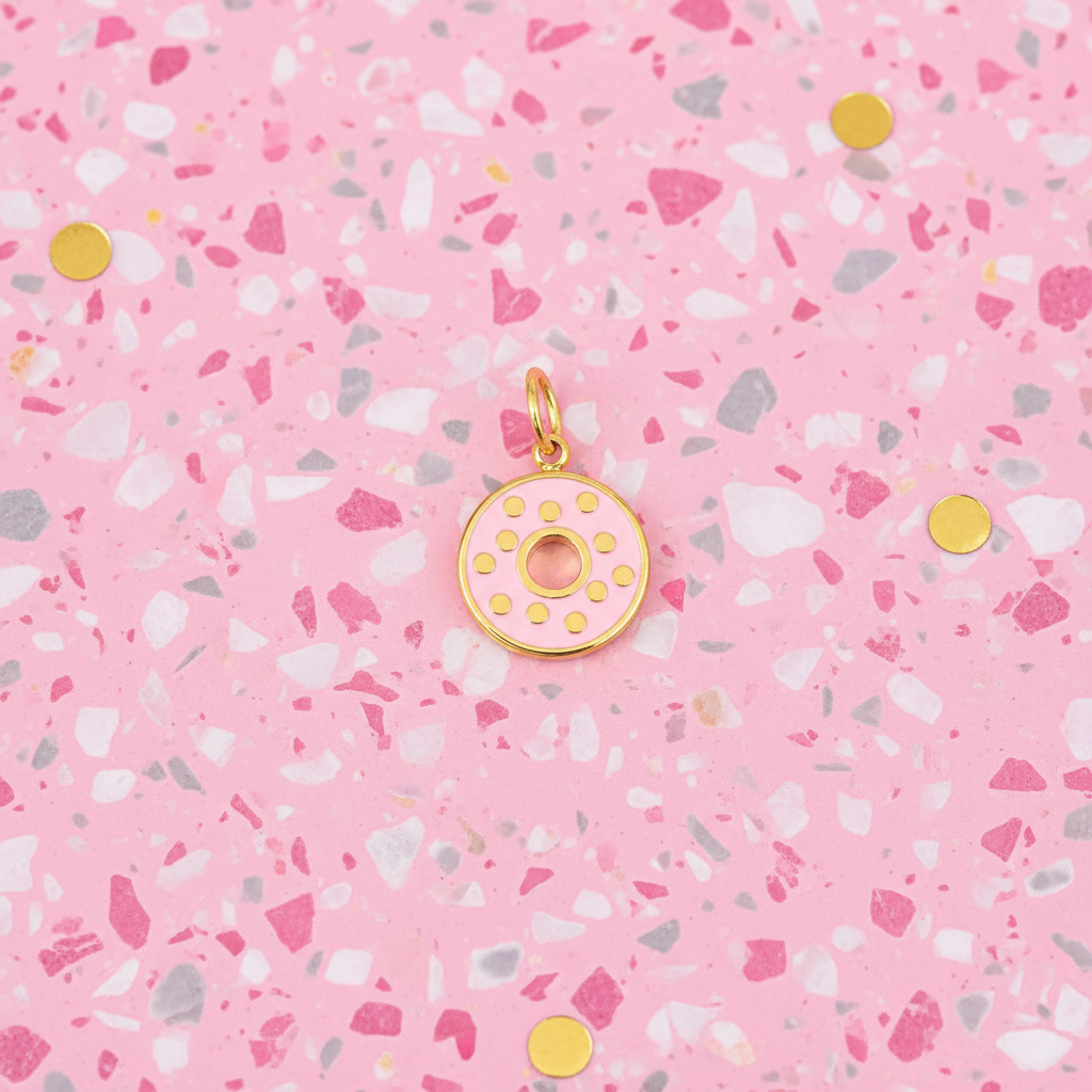 Donut Charm - Terrazzo Festive