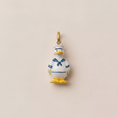 Duck Charm 1 - Beige Background