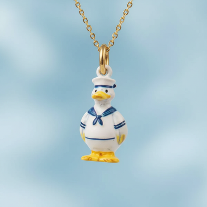 Duck Charm 3 - Gold Chain