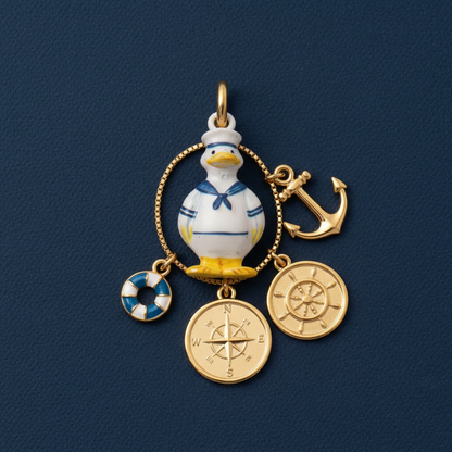 Duck Charm 7 - Navy Group