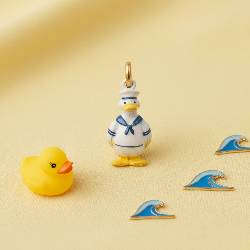 Duck Charm 9 - Yellow Summer