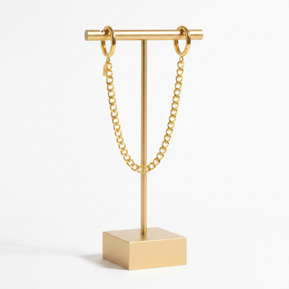 Earring on jewelry stand