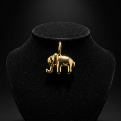 Elephant Charm - Dark Velvet