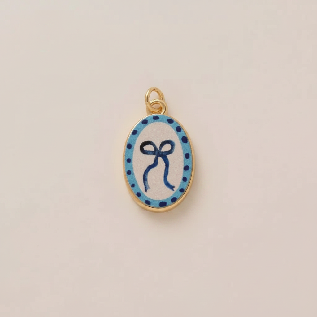 Enamel Butterfly Pendant - Style 4