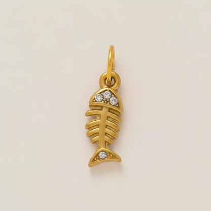 Fishbone Charm 1