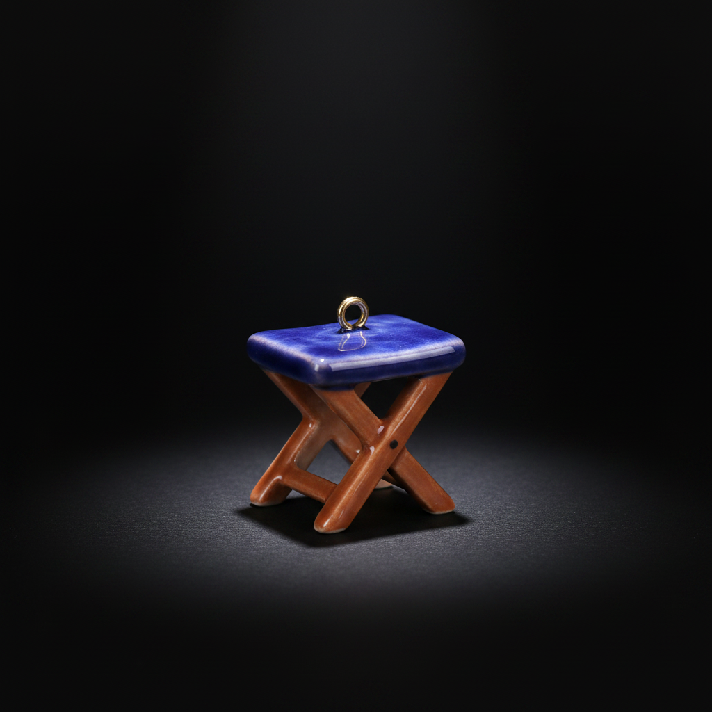 Folding Stool - Dark Moody
