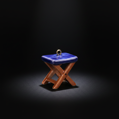 Folding Stool - Dark Moody