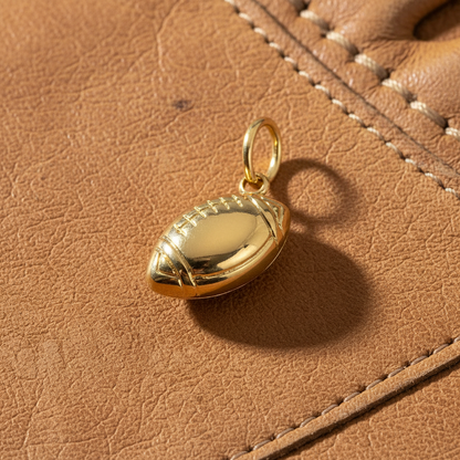 Football Charm - Leather Surface