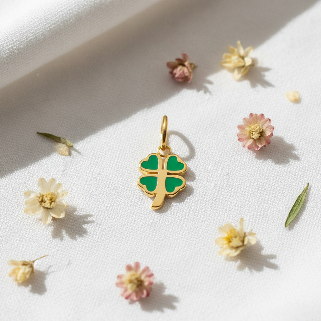 Four Leaf Clover - Linen Dried Flowers