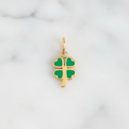 Four Leaf Clover - Marble Flat Lay