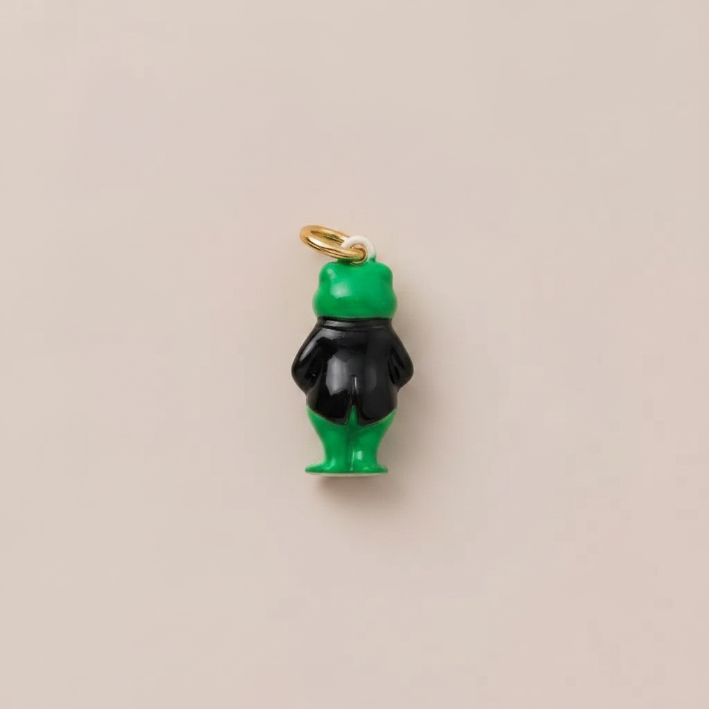 Frog Charm - Back View