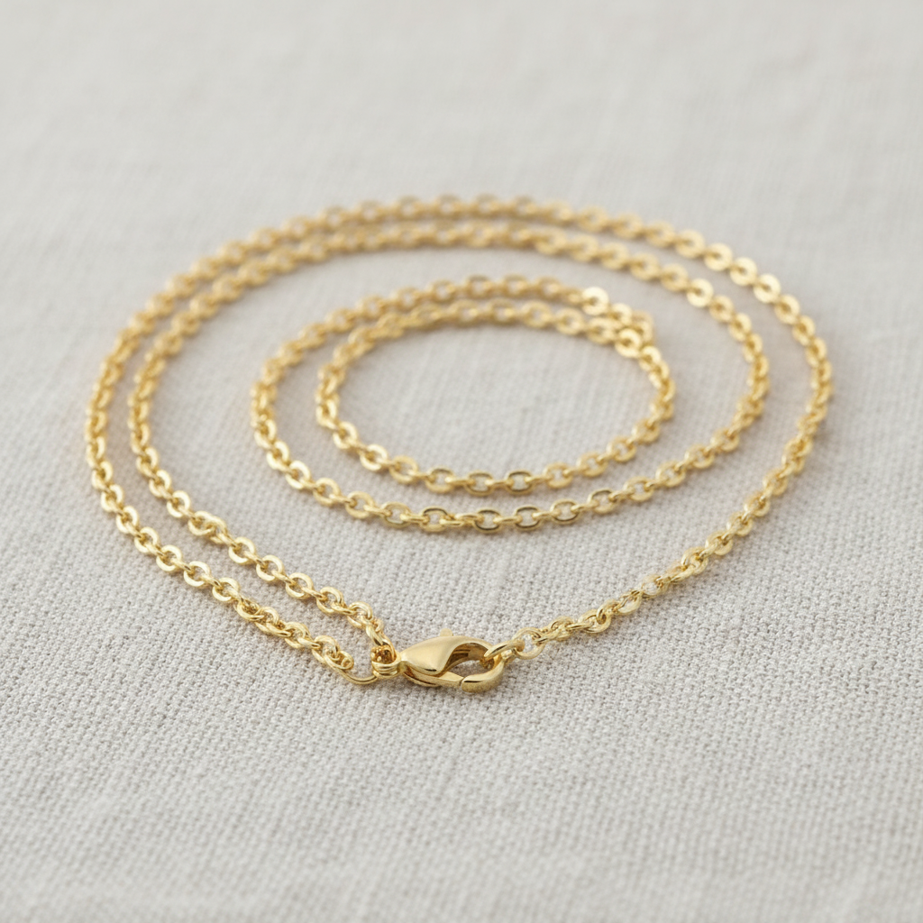 Gold Cable Chain - Linen