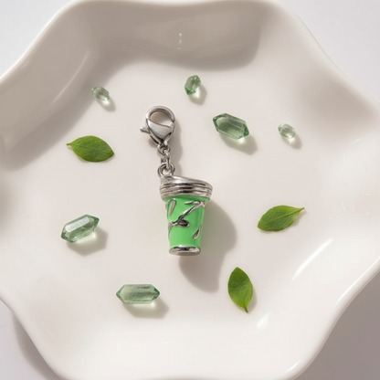 Green Cup Charm - Jewelry Dish