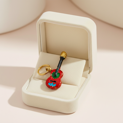 Guitar Charm - Jewelry Box
