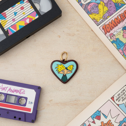 Heart Charm 4 - 90s Retro Scene
