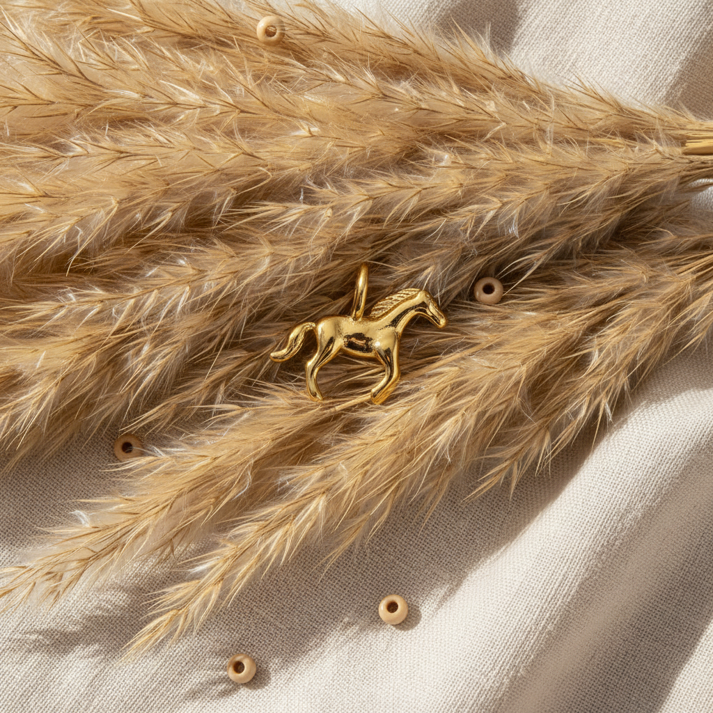 Horse Charm - Pampas Boho