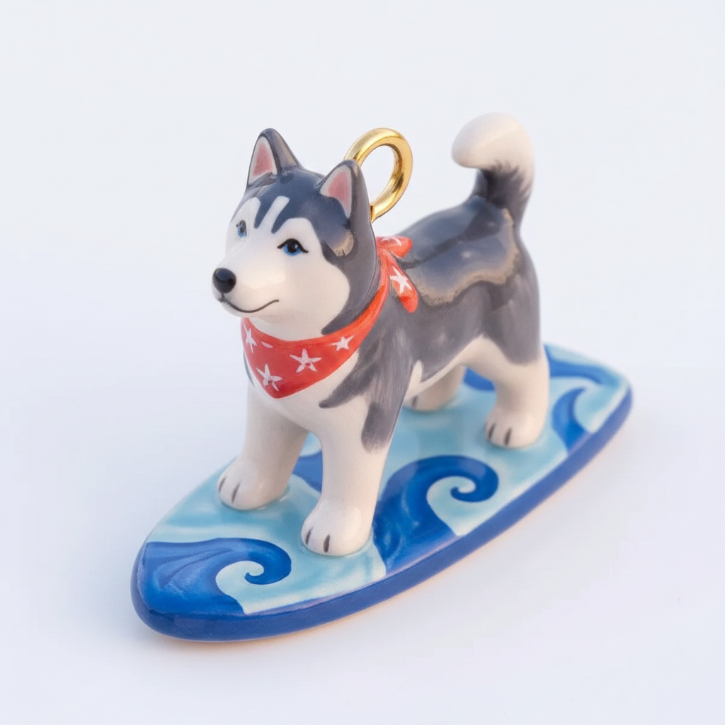 Husky Charm - Close-up Detail