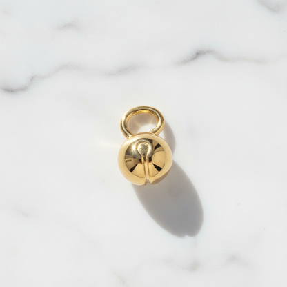 Kettlebell Charm - Marble Flat Lay