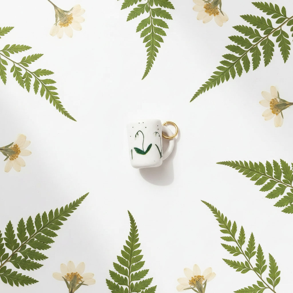 Lily Mug - Herbarium Botanical
