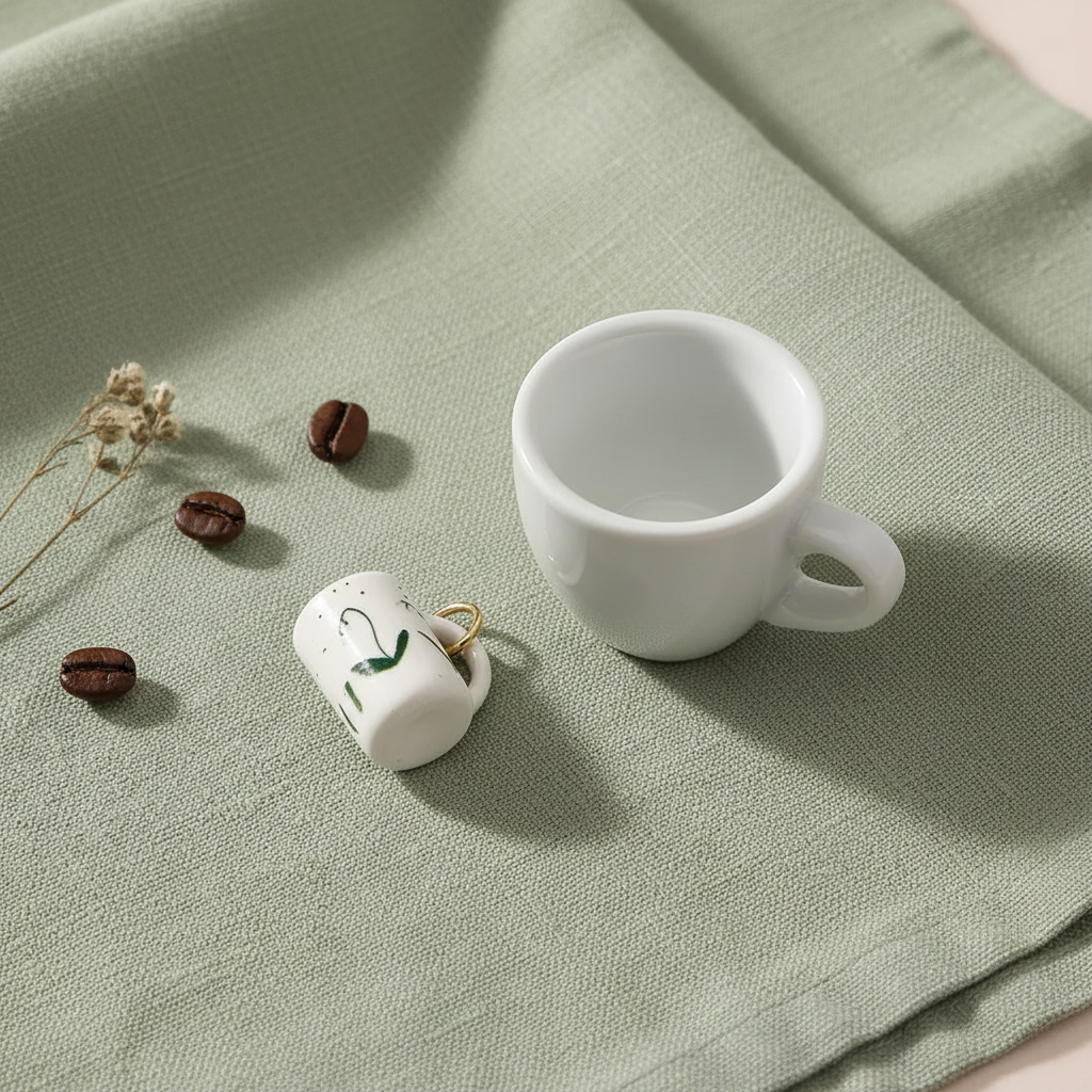 Lily of the Valley Mug - Cottagecore Coffee