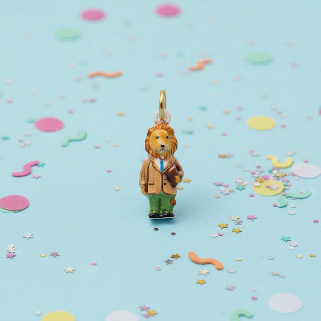 Lion Charm - Gift Scene