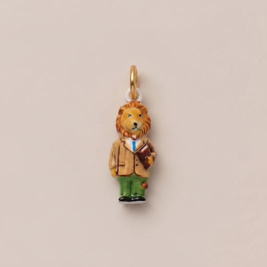 Lion Charm - Macro Detail