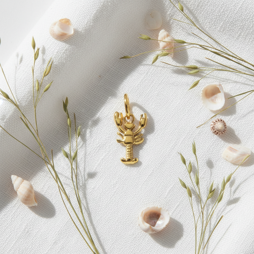 Lobster Charm - Coastal Linen