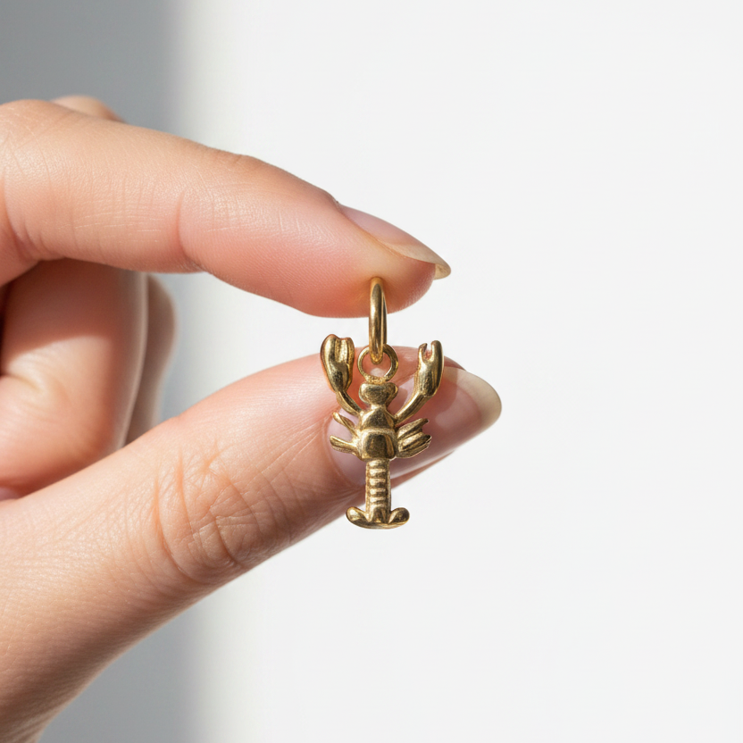 Lobster Charm - Hand Hold
