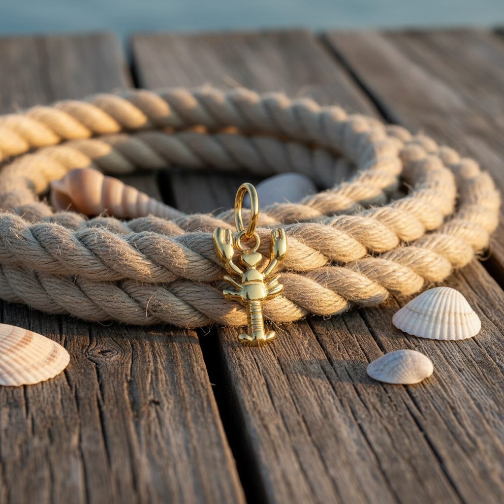 Lobster Charm - Nautical Dock