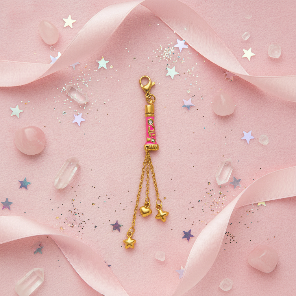 Magic Wand Charm - Magical Flat Lay