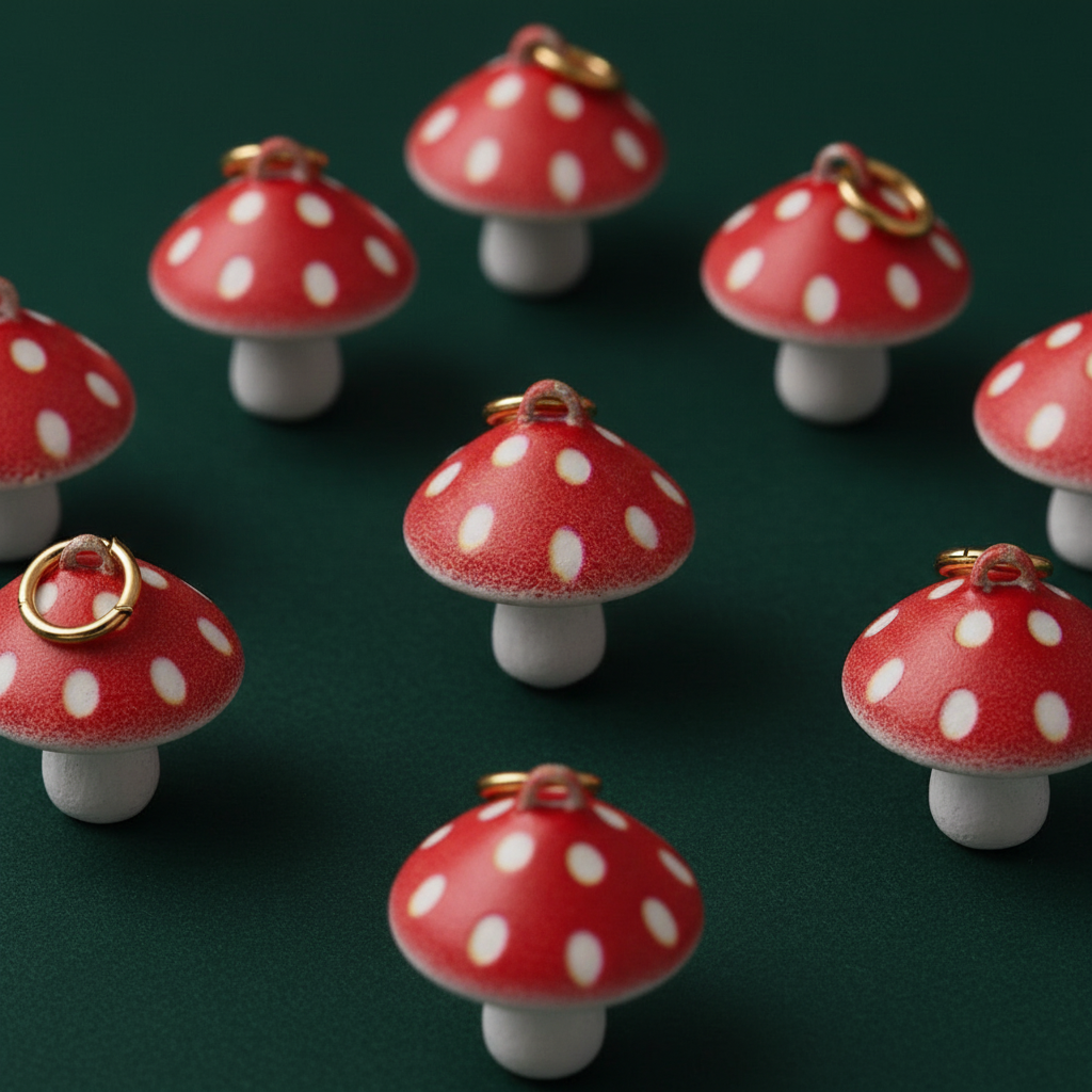 Mushroom Charm 8 - Dark Forest Group