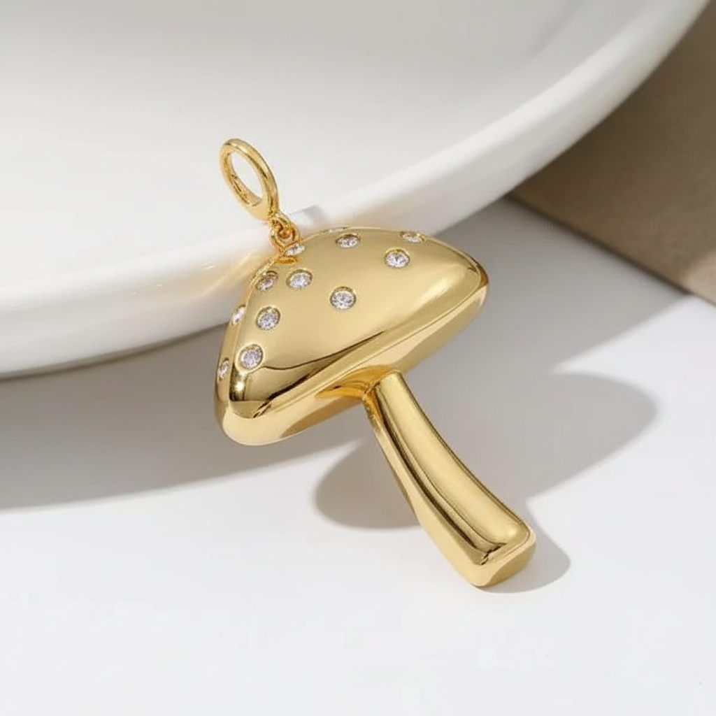 Mushroom Charm - Ceramic Dish
