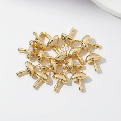 Mushroom Charm - Group Flat Lay