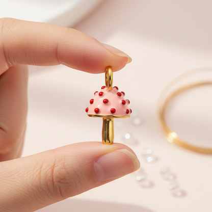 Mushroom Charm - Hand Hold DIY