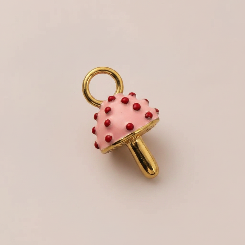 Mushroom Charm - Macro Detail