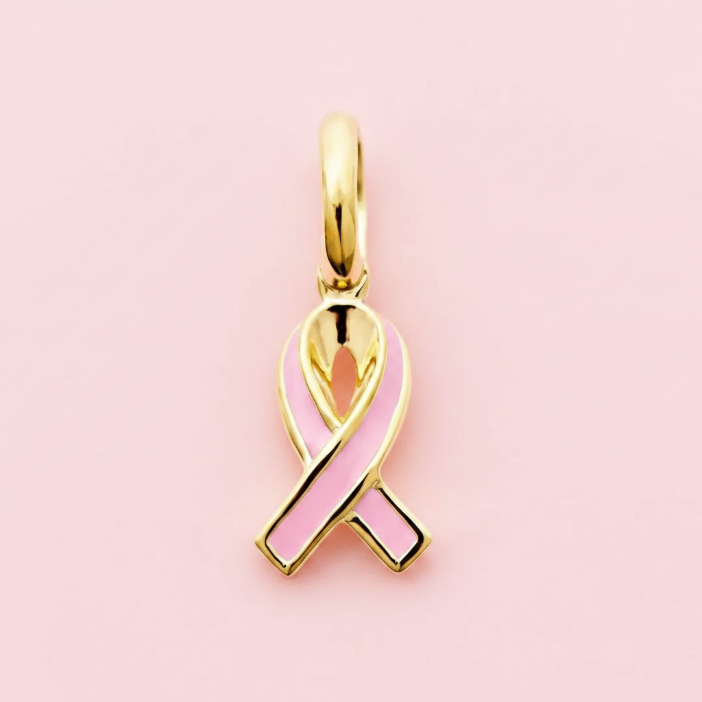 Pink Ribbon Pendant 4