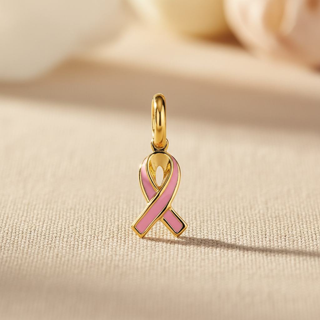 Pink Ribbon Pendant 5