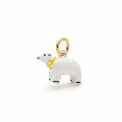 Polar Bear Charm 2 - White Background