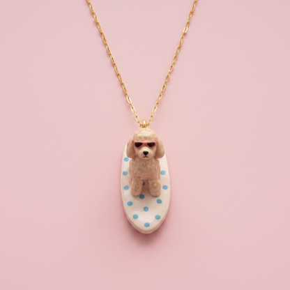 Poodle Charm - Necklace Styling