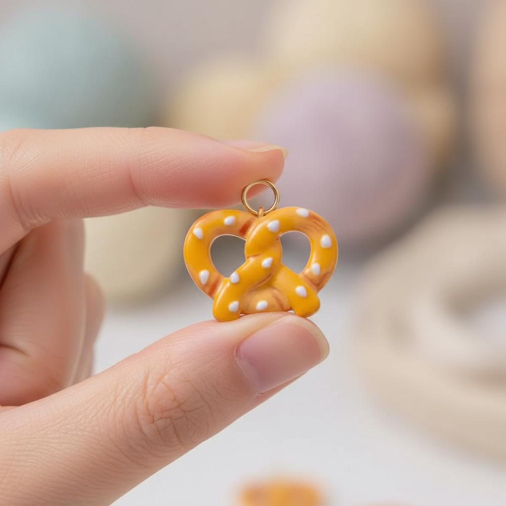Pretzel Charm - Hand