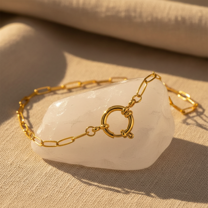 Quartz Crystal Golden Hour
