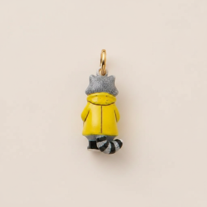 Raccoon Charm - Back View