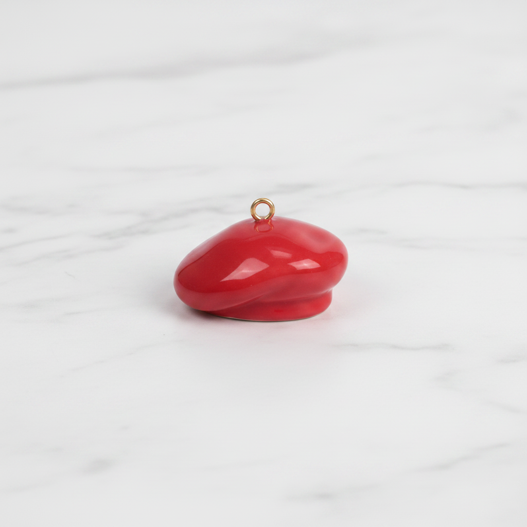 Red Beret - Marble