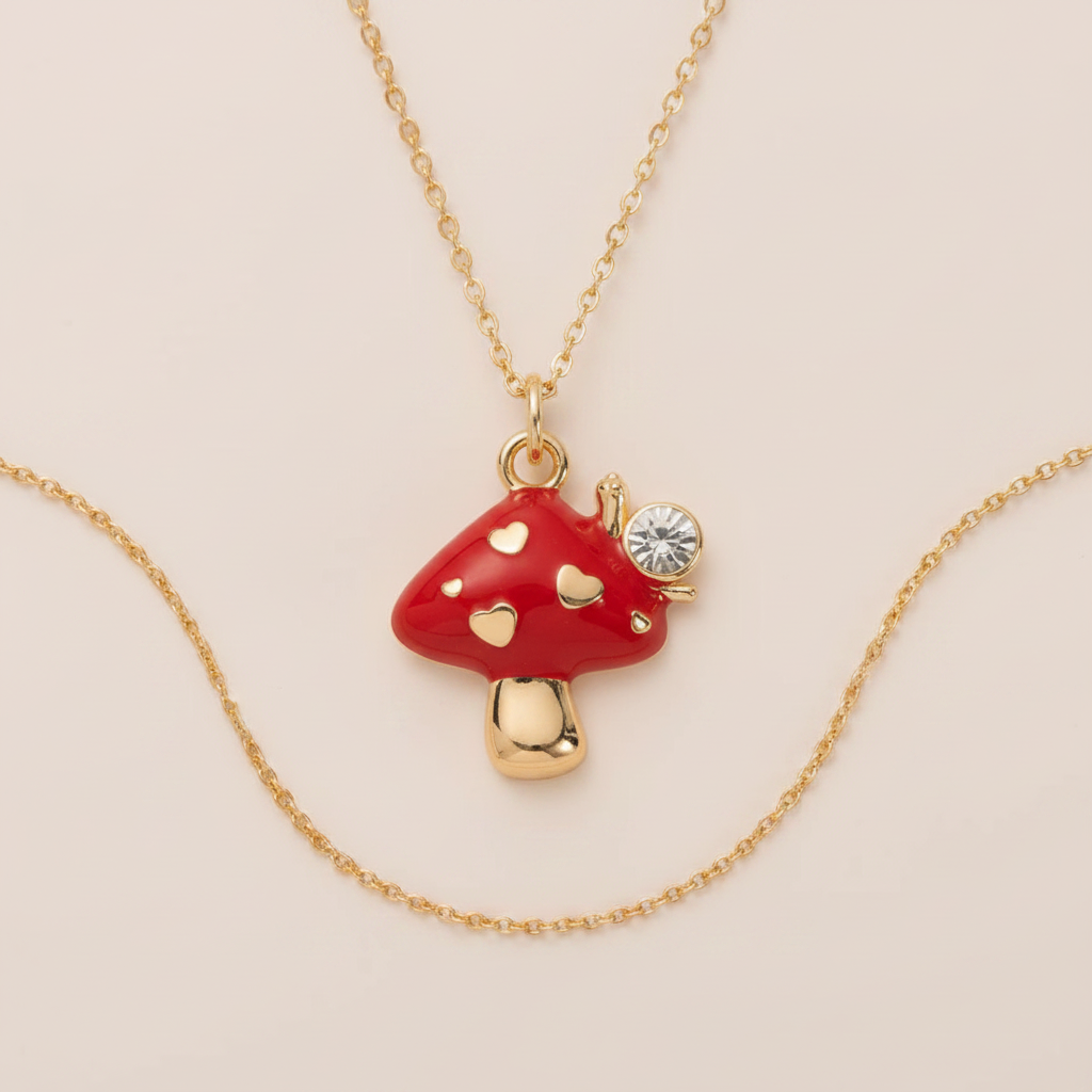 Red Mushroom Charm - On Chain