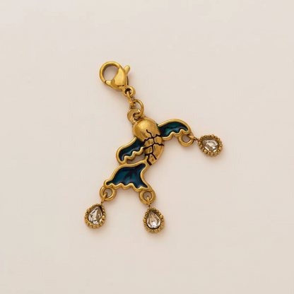 Scarab Beetle Charm - Close Up